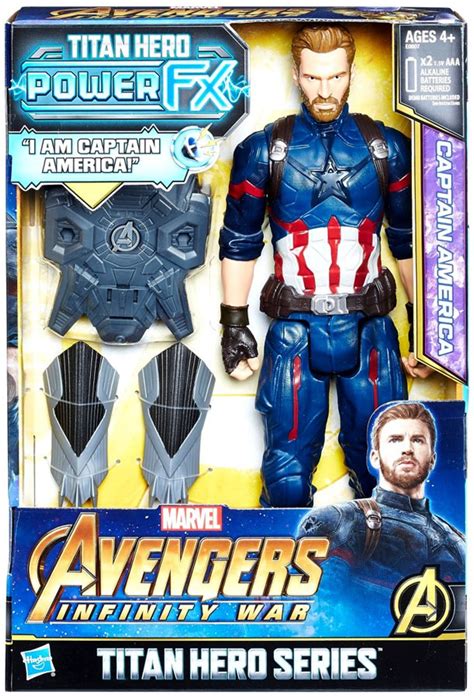 Marvel Avengers Infinity War Titan Hero Series Power Fx Captain America