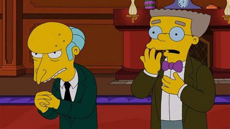 Smithers Confesará Su Amor Al Señor Burns En Los Simpsons Soy502