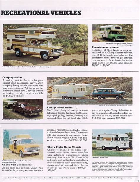 1974 Chevrolet And Gmc Truck Brochures 1974 Chevy Recreation 03