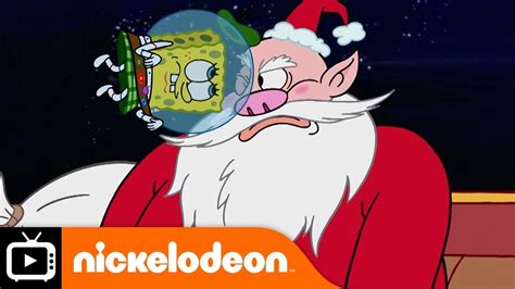 Spongebob Squarepants Santas Helper Spongebob Nickelodeon Uk Youtube