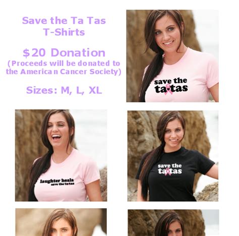 Hunting For A Cure Save The Tatas T Shirts