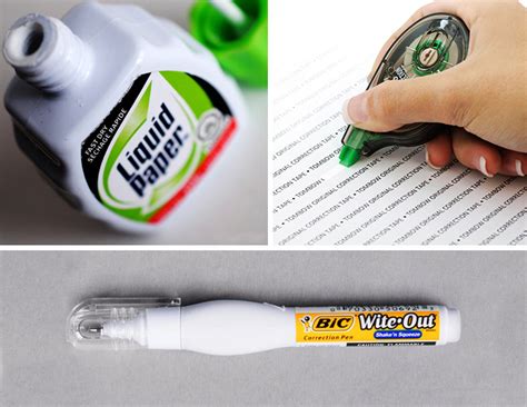 Whiteout Liquid Vs Tapes Vs Pens Garveys Office Products