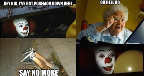 The 15 Most Hilarious Pennywise The Clown Memes On The Internet Funny Friday Memes