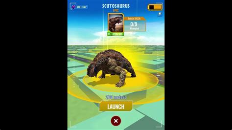 Jurassic World Alive Hunt Scutosaurus 💛💛 Youtube