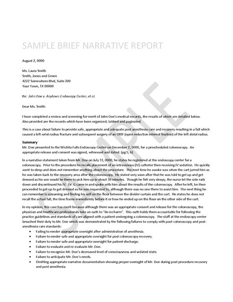 How To Write A Narrative Report If You Have A Story To Write Getting