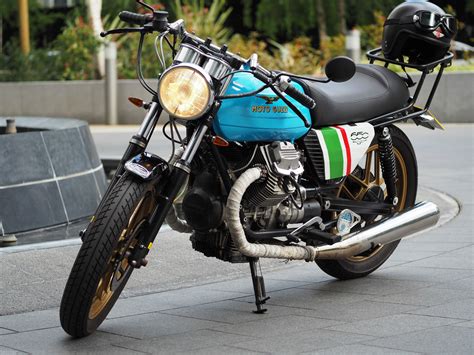 Guzzi v7 racer when it comes to motorcycles, 2012 is a fine. Restored 1986 Classic Moto Guzzi V65 Monza Style Cafe Racer