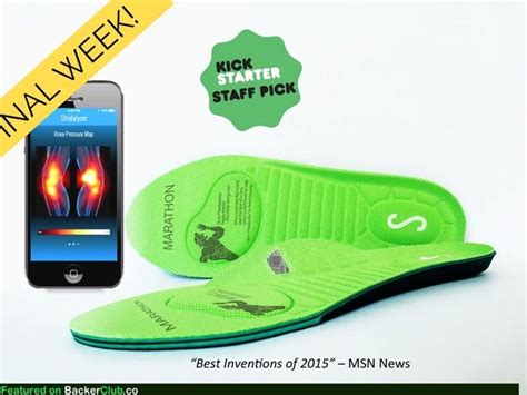 Stridalyzer Smart Insoles Wearable Technology Wearable Tech Workout