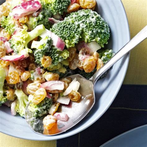 Broccoli Salad Recipe With Cranberries And Pecans