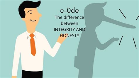 The Difference Between Integrity And Honesty Youtube