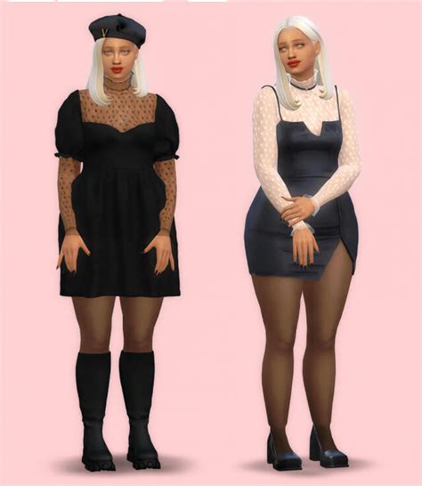 Sims 4 The Lil Black Dress Micat Game