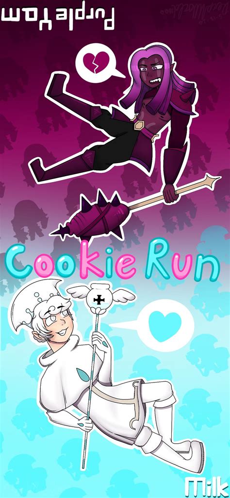 Purple Yam Milk Cookie Cookie Run Fuegoder Revolucion