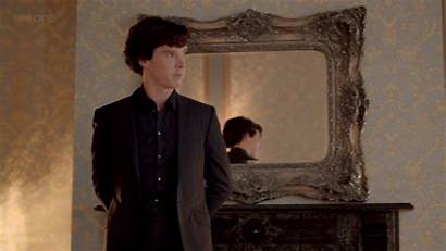 Holmes Cream Sherlock Ornate Fireplace Mirror Scandal