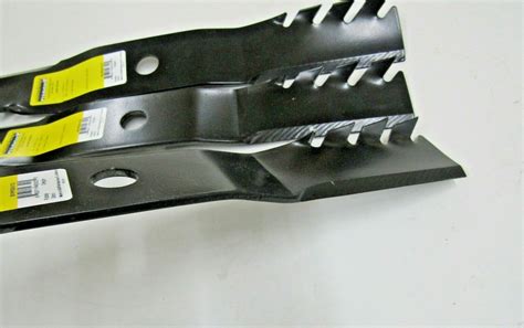3 Usa Blades Will Fit John Deere M164016 With 54 High Capacity Decks
