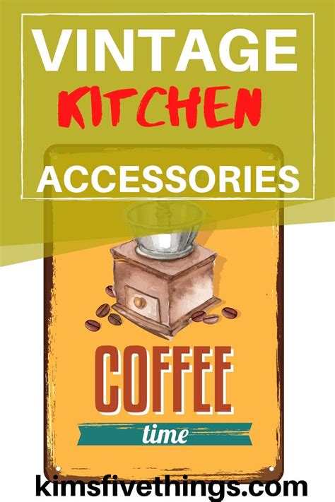 Best Vintage Inspired Kitchen Accessories For A Retro Look With Style
