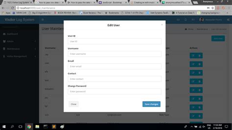 Solved Creating An Edit Modal In Laravel To Answer