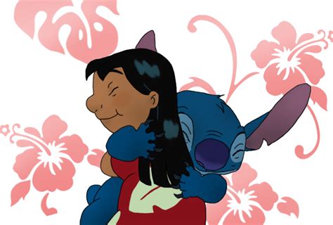 Lilo And Stitch Hug By Chocolatecherry On Deviantart