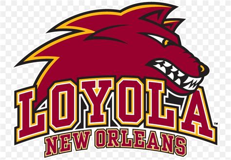 Loyola University New Orleans Loyola Wolf Pack Mens Basketball Logo
