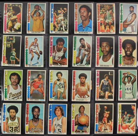 Lot Detail 1976 Topps Basketball Trading Cards Complete Set Of 144