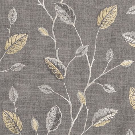 Silver Gray Upholstery Fabric By The Yard M1655