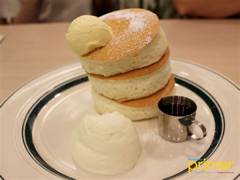 Gram Café Pancakes in Ortigas Japans Premium Soufflé Pancakes