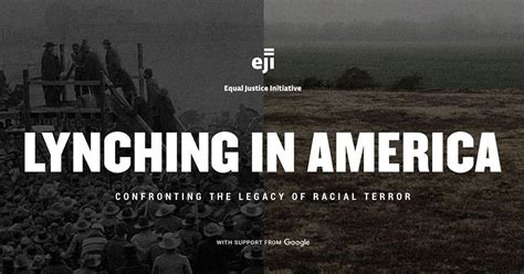 Lynching In America Confronting Our Troubled Past