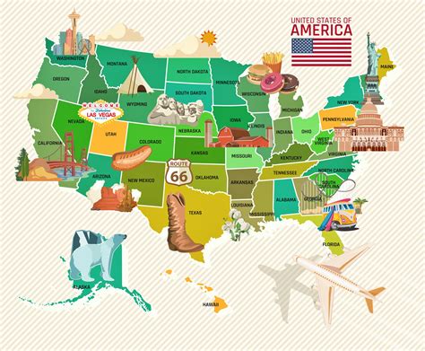 Insertar Práctica Sonido Mapa Turistico De Estados Unidos Represalias