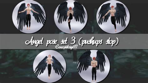 Angel Pose Set 1 2 Ts4 Sims 4 Traits Sims 4 Sims 4 Cc Finds