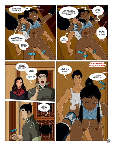 The Legend Of Korra Intimate Meeting Cartoon Porn Quadrinhos