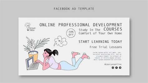 Free Psd Student Discounts Facebook Template