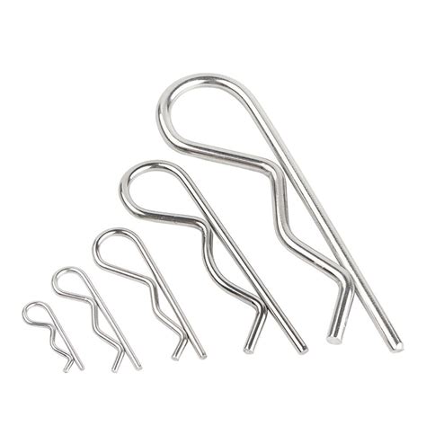 R Clips And Cotter Split Pins For Securing Clevis Pins M3 M12 A2