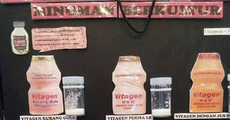 Yakni tentang berapa banyak blok gula dalam minuman tertentu, misalnya Hidup Matiku: Kandungan Gula Dalam Minuman Berkultur