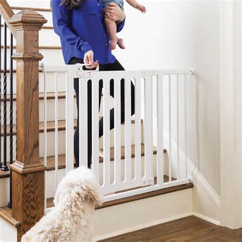 Pressure Fit Wooden Stair Gates Stylish And Durable Baby Gates Fred