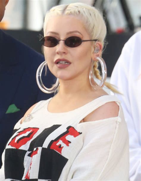 Christina Aguilera Performs At Today Show In New York 06152018