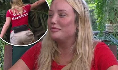 Im A Celebrity Charlotte Crosby Grabs Very Saucy Item After Being