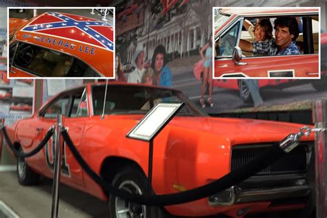 Iconic Dukes Of Hazzard Car Called The General Lee And With A