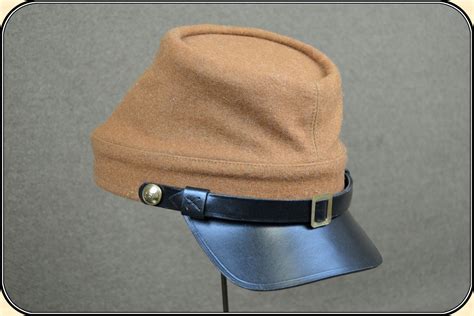 Z Sold Us Civil War Reenactors Confederate Butternut Kepi Hat Cap