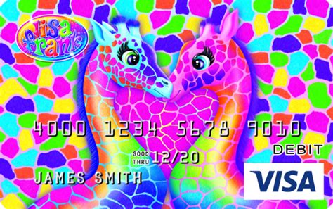 Maybe you would like to learn more about one of these? Lisa Frank Design CARD.com Prepaid Visa® Card | CARD.com