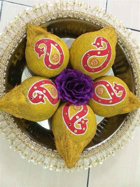 In india, elders and parents in the close family primarily did the first matchmaking. Pin by Shakila Raj on Decoration | Coconut decoration ...