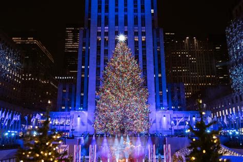 The Rockefeller Center Christmas Tree Times Square