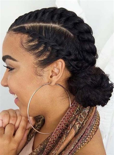 It will certainly make you feel comfortable because you look very pretty. Chic Natural Updo Hairstyles You Must Create in 2020 ...