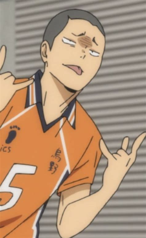 Looking for funny haikyuu fic quotes. tanaka🥺 | Tanaka haikyuu, Haikyuu manga, Haikyuu anime