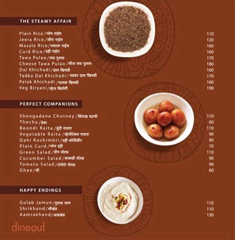 Menu Of Spice Stories Kondhwa Pune Dineout Discovery