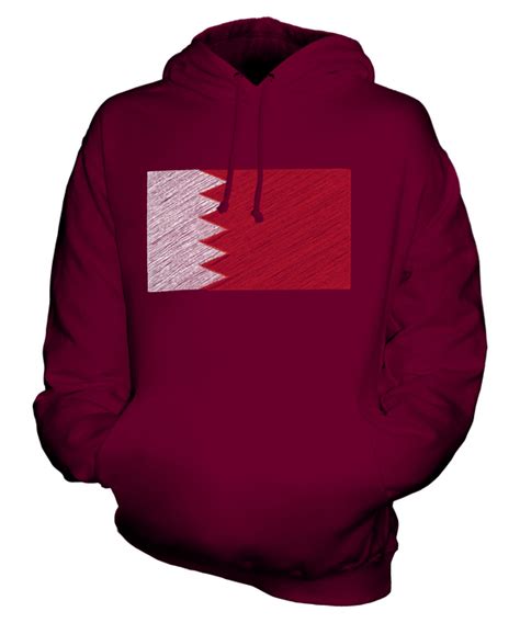 bahrain scribble flag unisex hoodie top t al barayn bahraini ebay