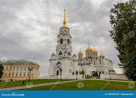 The Assumption Cathedral In Vladimir Is The Main Sight Of The City Of