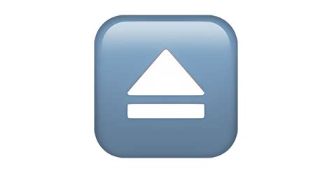 ⏏️ Symbole Déjection Emoji — Signification Copier And Coller Combinaisons