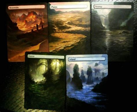 These Basic Land Alters I Made Rmagictcg