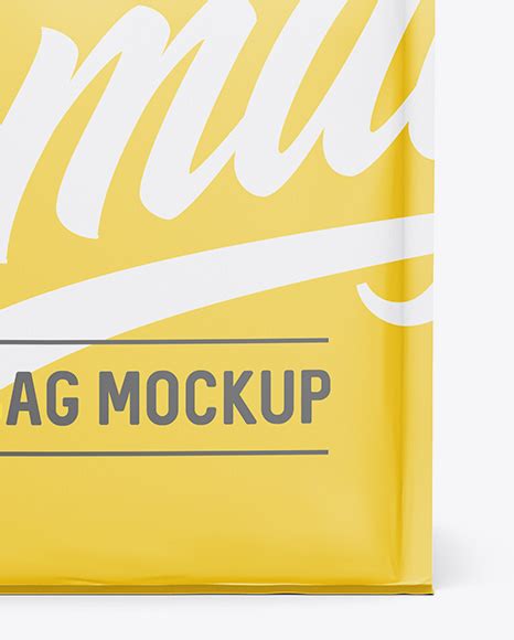 Download Matte Coffee Bag Mockup - Front View in Pouch Mockups on ...