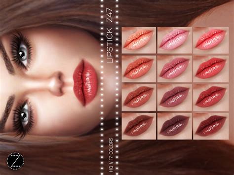 Lipstick Z47 By Zenx At Tsr Sims 4 Updates