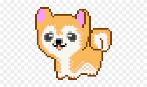 Doge Pixel Art Shiba Inu Free Transparent Png Clipart Images Download