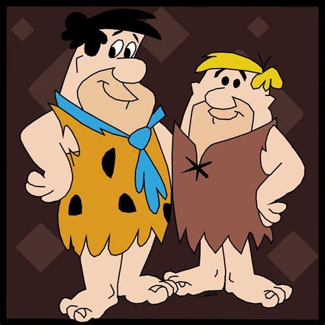 Fred Flintstone And Barney Rubble Old School Cartoons Old Cartoons